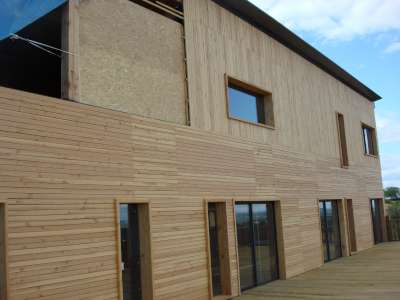 Maison en bois de Quercy Construction Bois : Facade